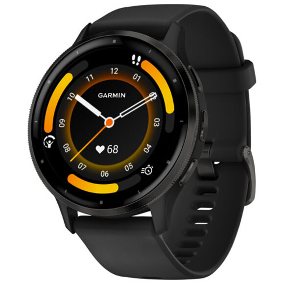 Garmin Venu 3 – 45mm Black GPS Smartwatch, Like New - Picture 1 of 10
